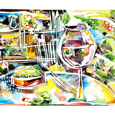 Vino Aceitunas Balcon